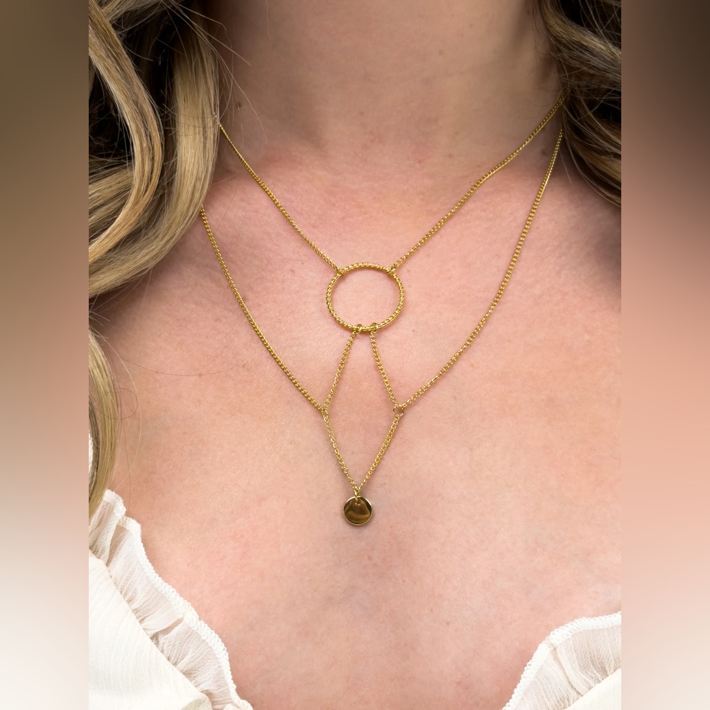 Oshena Gold Cirra Necklace